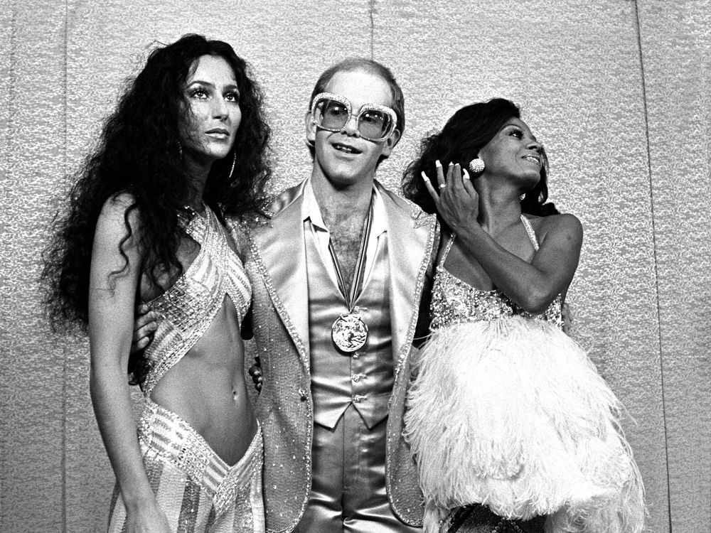 Cher, Elton and Diana