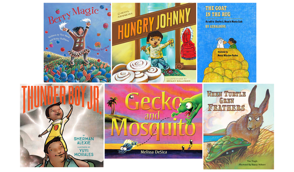 Children's books written by Native American authors or by non-Natives who have consulted with Native communities highlight the diversity of Native cultures throughout the Western Hemisphere. (All images courtesy of the publishers)


