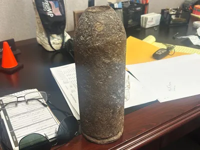 A Man Used This Civil War Artifact as a Paperweight on His Desk. The Bomb Squad Told Him It Was Actually a Live Explosive image