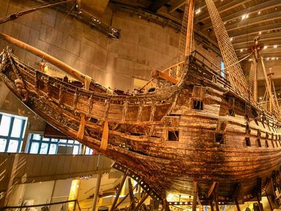 'Vasa' can be visited today at the Vasa Museum in Stockholm, Sweden. 