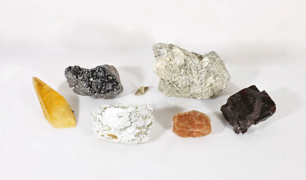 Bennu minerals