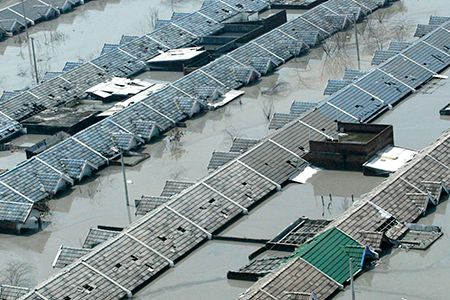 On May 29, 2006, mud and steaming hot water squirted up in a rice field in Sidoarjo, East Java, marking the birth of the world's most destructive mud volcano.