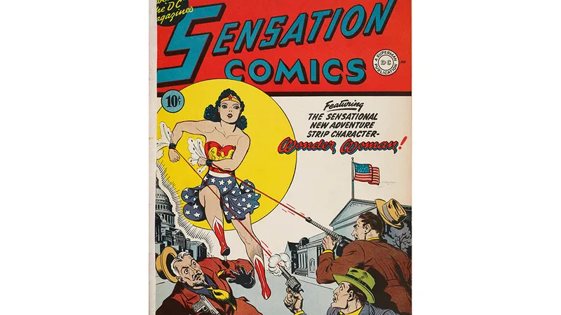 Old School Comic Strip Porn - The Surprising Origin Story of Wonder Woman | Arts & Culture| Smithsonian  Magazine