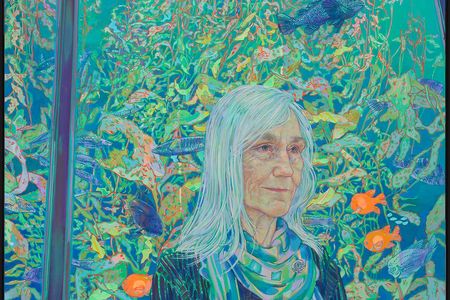 Julie Packard (detail) by Hope Gangloff