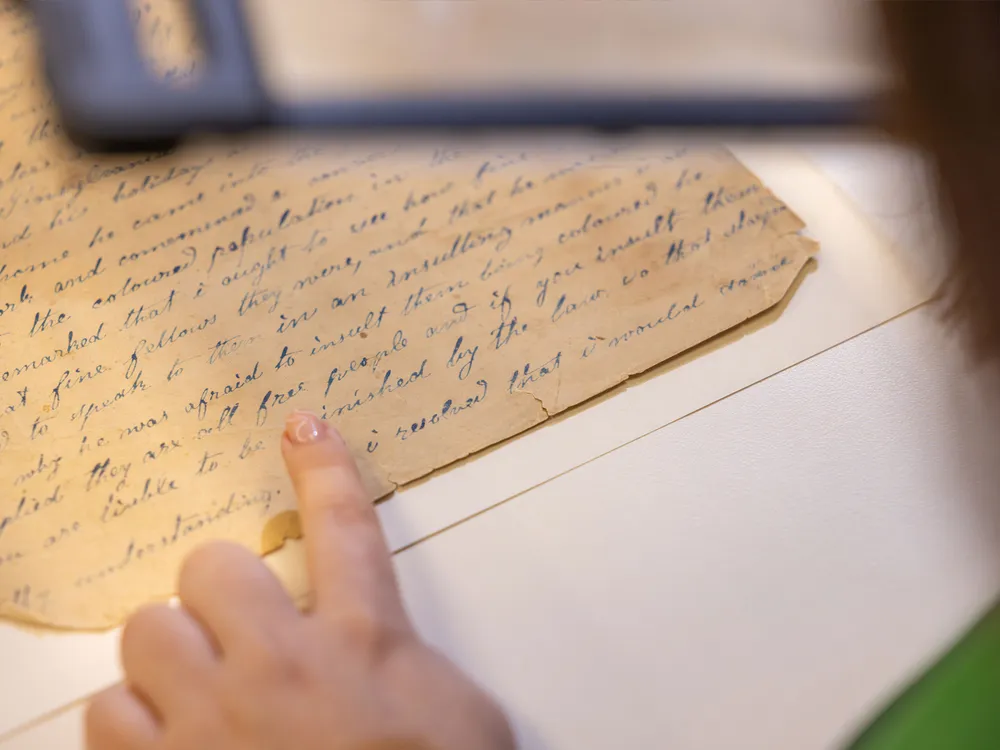Page of manuscript