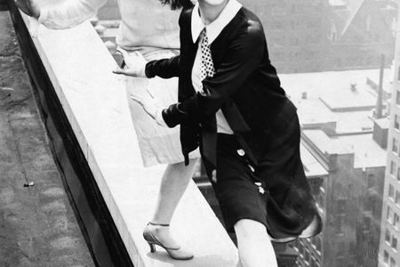 Carefree, reckless, flappers seemed to enjoy living on the edge, like these atop Chicago’s Sherman Hotel.