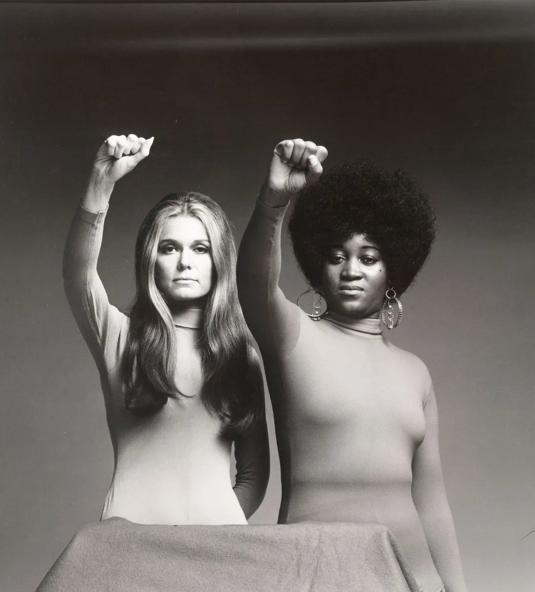 Gloria Steinman and Dorothy Pitman Hughes, Dan Wynn, 1971