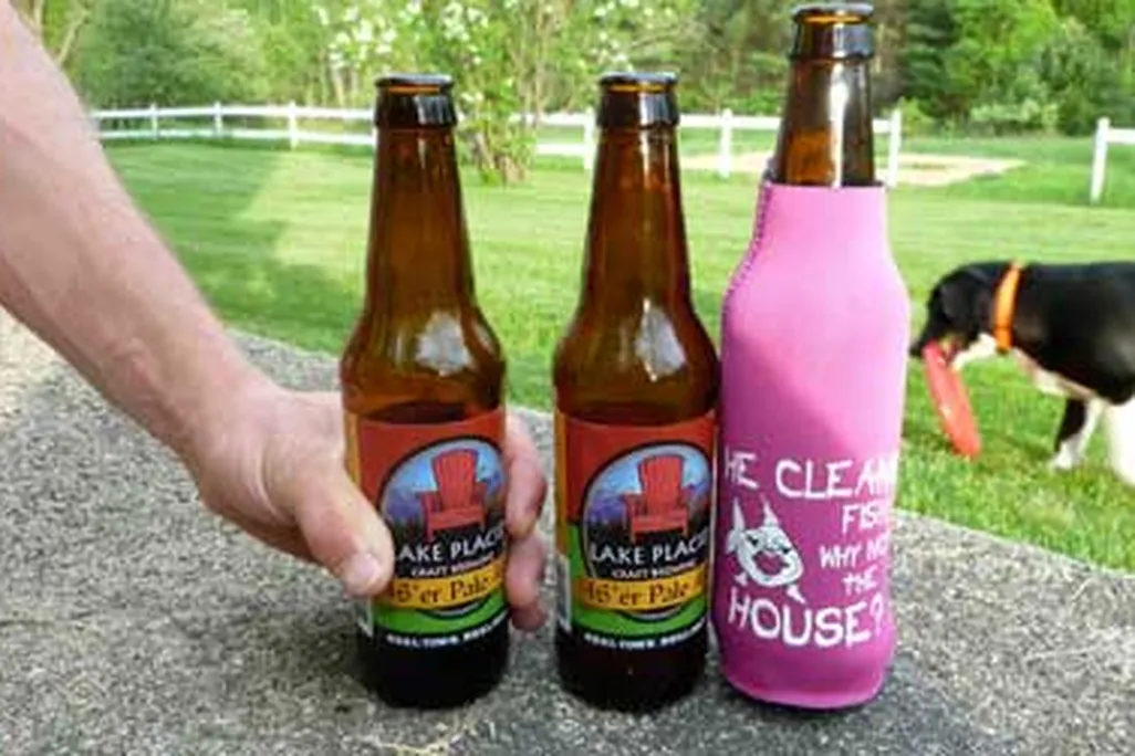 Putting beer koozies to the test.