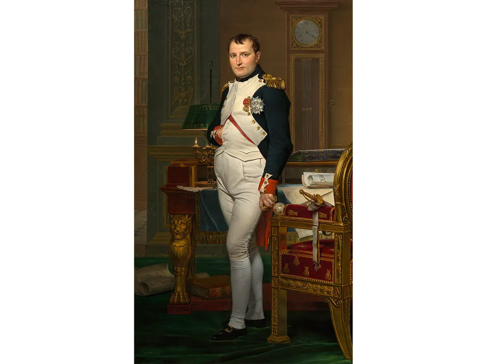 The Emperor Napoleon in His Study at the Tuileries