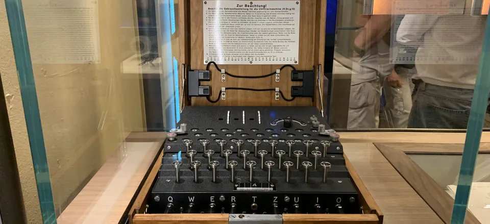  Enigma code breaker. Credit: Sharon Boyle