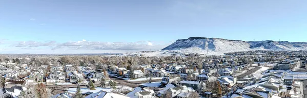 Table Mountain and Denver After Overnight Snow Storm thumbnail