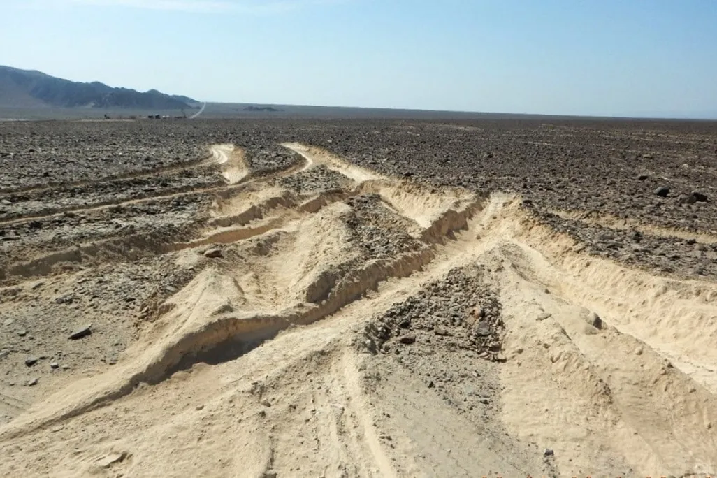Nasca Truck Tracks