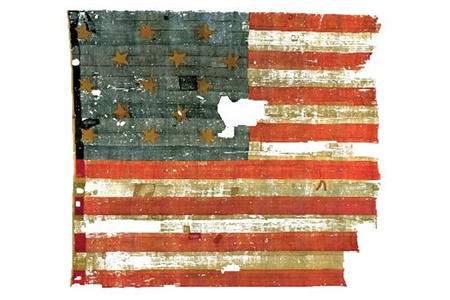 The Star Spangled Banner, the flag that inspired our national anthem (NMAH)