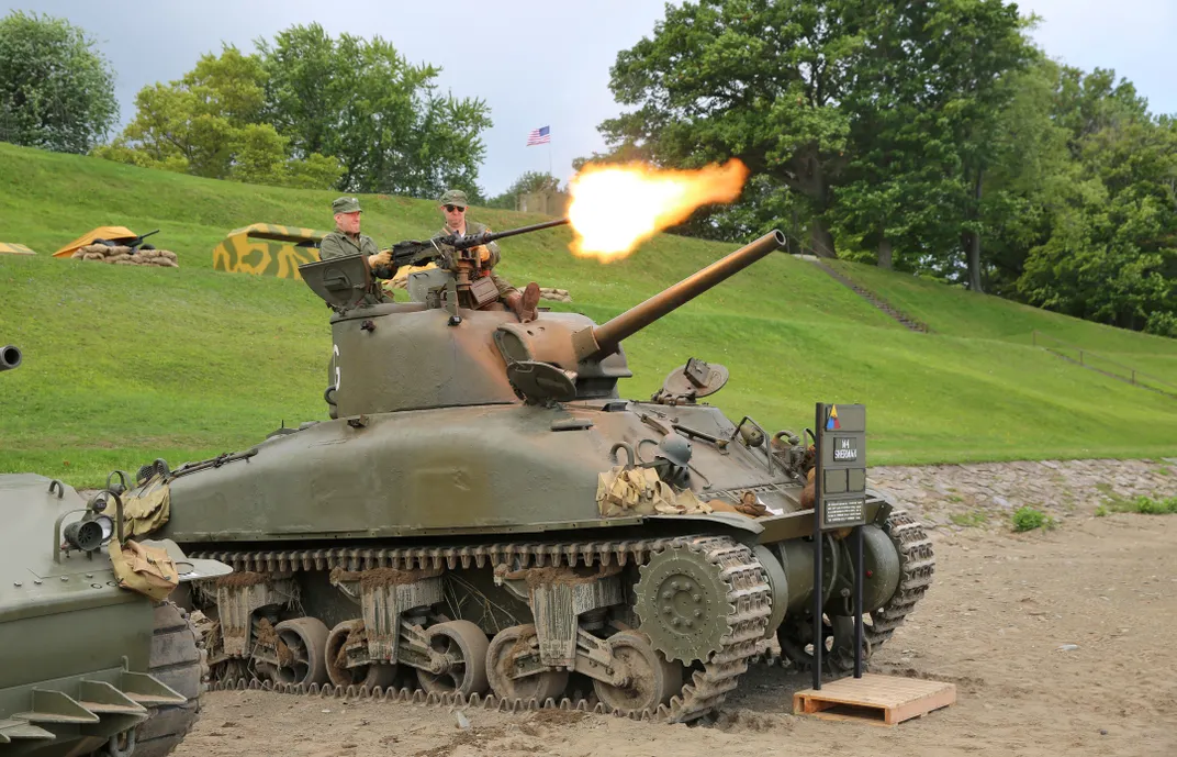 World War II Sherman tank