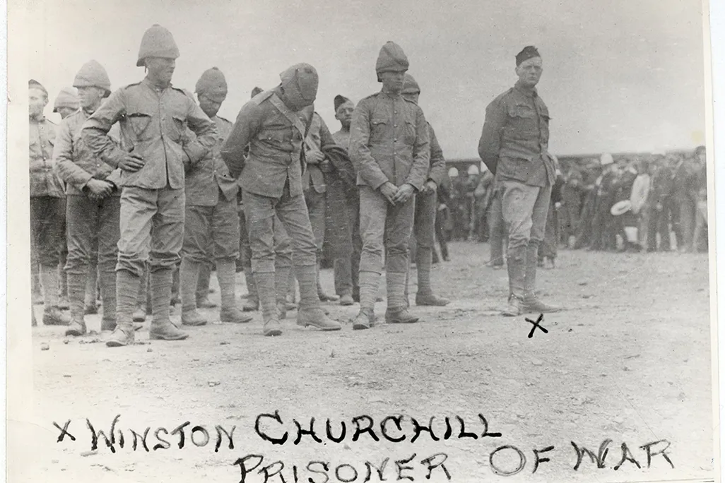 Churchill arrived in Pretoria