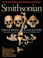 Cover of Smithsonian magazine issue from March 2010