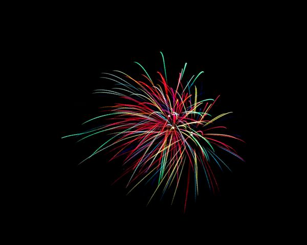 Fireworks on the 4th of July . thumbnail