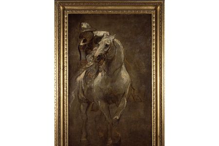 Anthony van Dyck, A Soldier on Horseback, c. 1616
