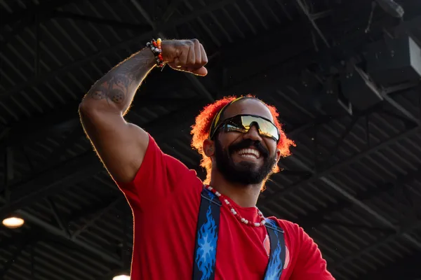 Cheer Squad at baseball game. thumbnail
