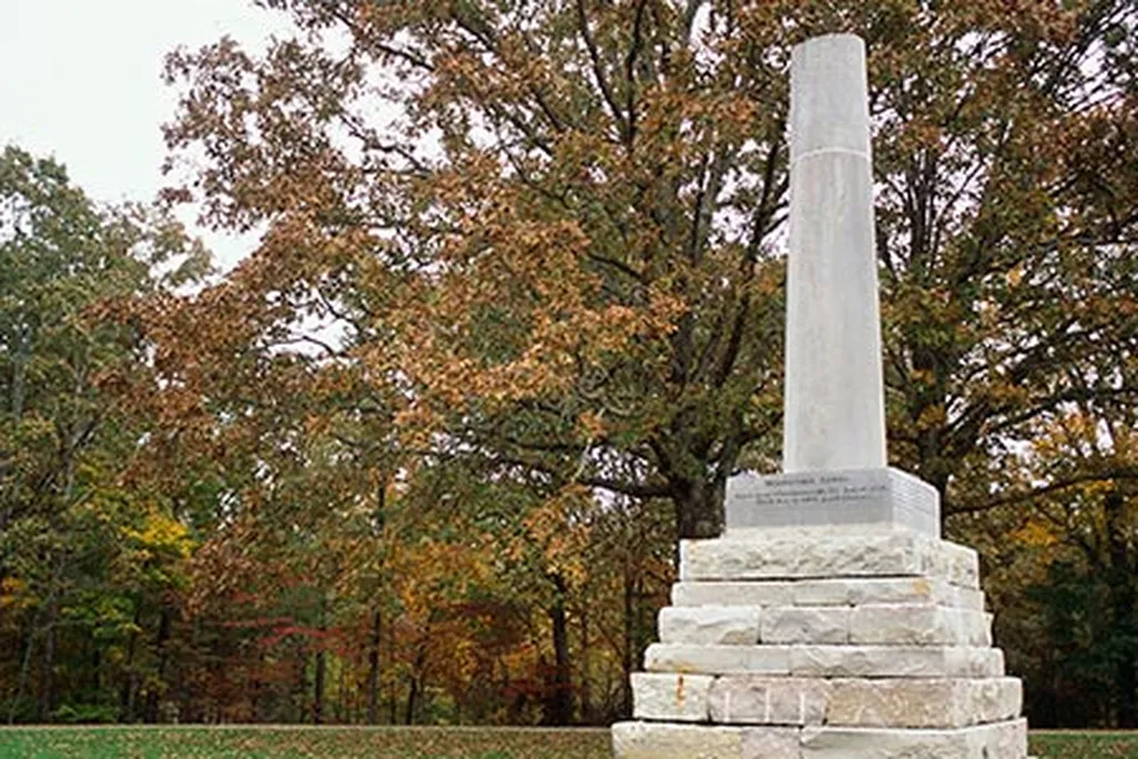 Monument for explorer Meriwether Lewis