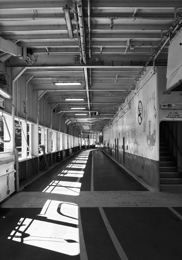 Loading area of a Washington State Ferry thumbnail