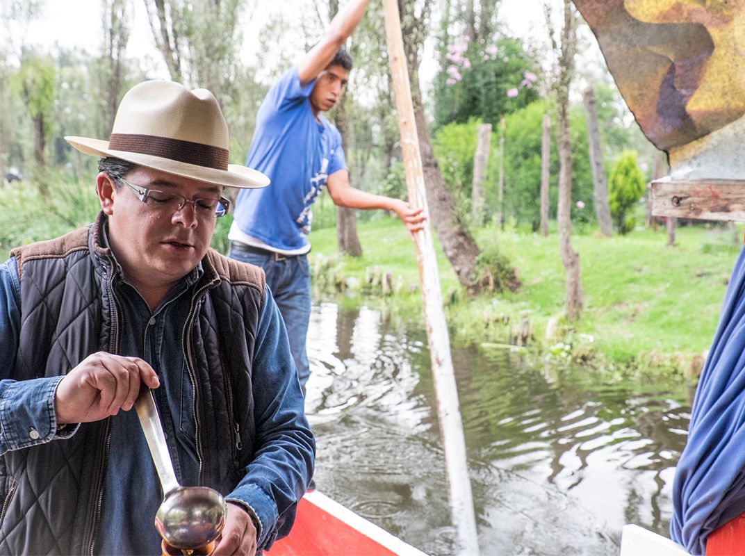 Ricardo Rodriguez, founder of the De La Chinampa a Tu Mesa program