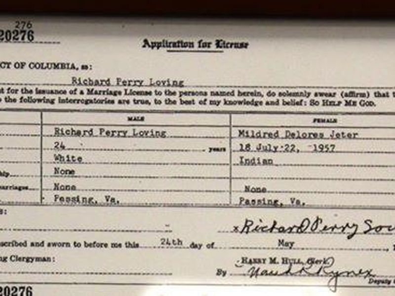 See the Marriage License From the Historic Loving Decision, Smart News