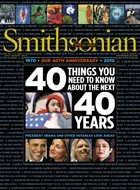 Cover of Smithsonian magazine issue from August 2010