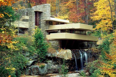 No structure epitomizes Wright’s “organic” approach like Fallingwater, the 1937 house in Pennsylvania. Unesco designated it a World Historic site this past July. 