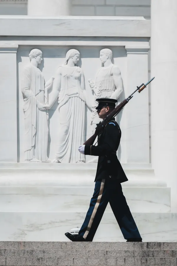 A guard at Memorial Day thumbnail