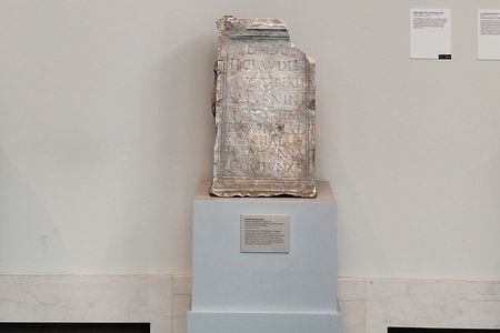 The gravestone of a former slave