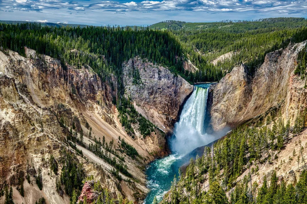 Grand Canyon of the Yellowstone, Wyoming