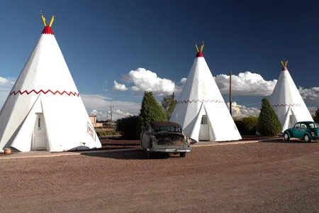 The Wigwam Motel in Holbrook, Arizona, is one of the few remnants of America’s mid-20th century motel boom.