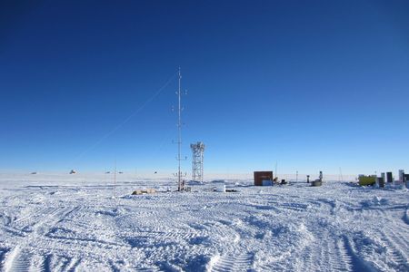 The view from Dome A during daylight hours is shown here. At night, this spot might offer the best stargazing in the world, scientists say.