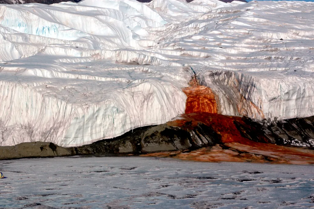 Blood Falls wide shot
