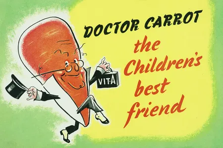 Posters, newspaper advertisements and radio shows promoted carrots&#39; health benefits.