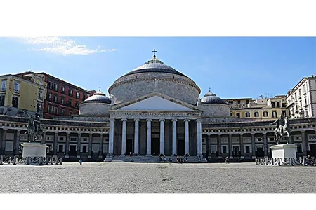 The Basilica di San Francesco di Paola is one of nine Naples churches in areas deemed highly susceptible to sudden collapse.