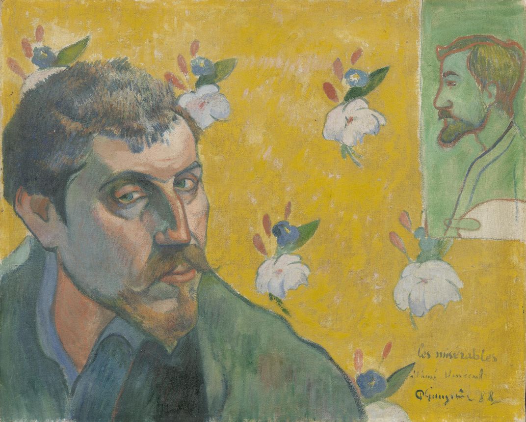 Gauguin self portrait 1888
