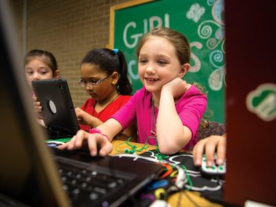 Today's Girl Scouts, tomorrow's cybersleuths.