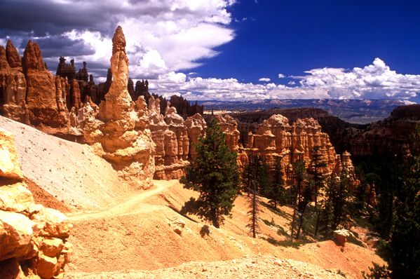 Hoodoos Huddle under the approaching storm thumbnail