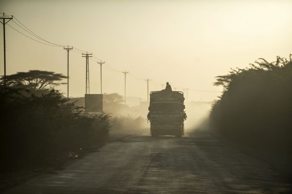 Road in africa thumbnail