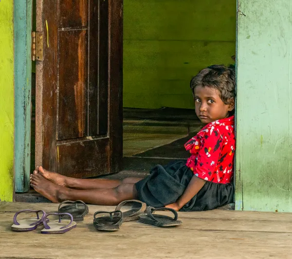 Girl in the doorway thumbnail