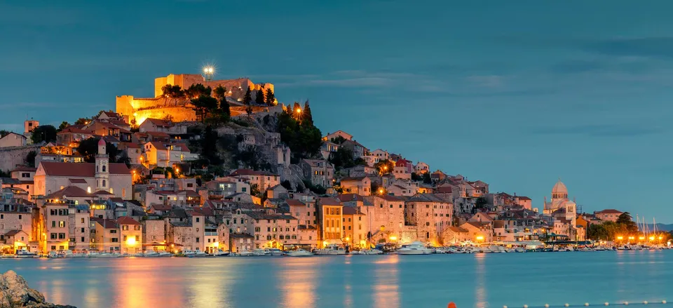  Sibenik in the evening 