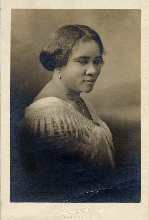 Portrait of Madam C. J. Walker, taken in 1915.