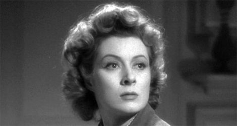 Making a case for war: Greer Garson in Mrs. Miniver.