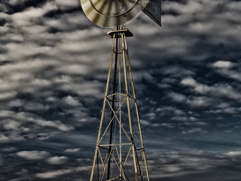 Passing through Kaibeto, Arizona after a long day of travel