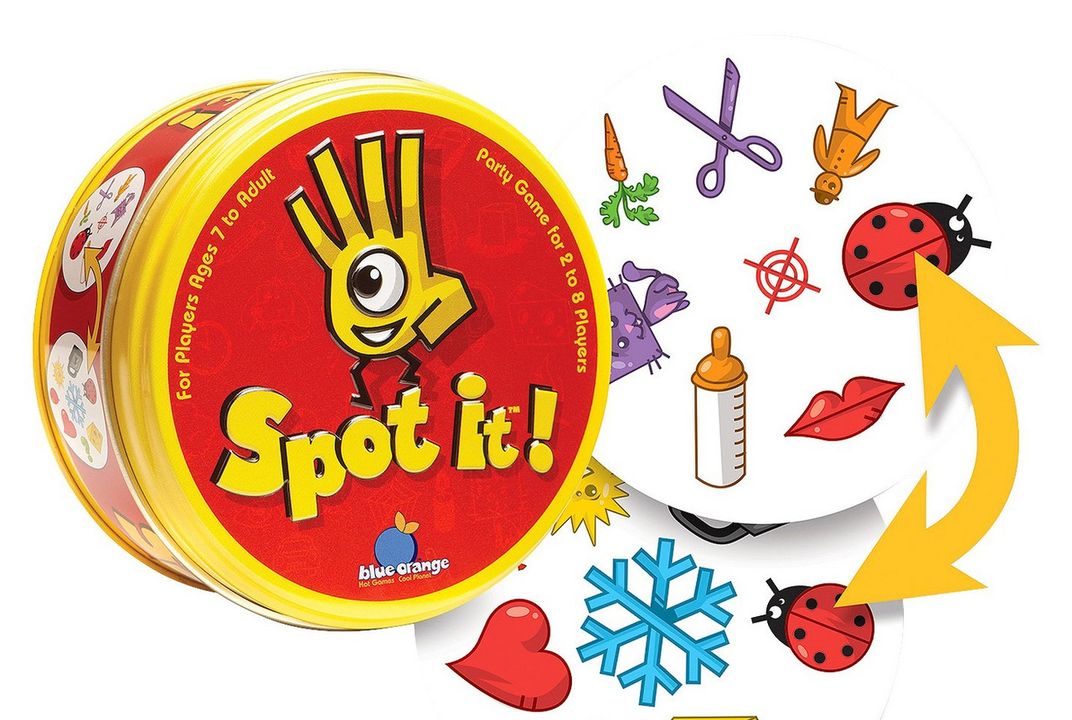Spot It Classic Family Party Matching Card Game Asmodee Dobble Age 6 for sale online