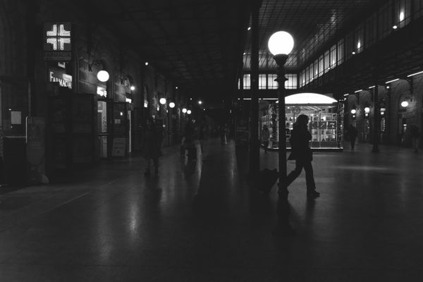 Lights and shadows on the station thumbnail
