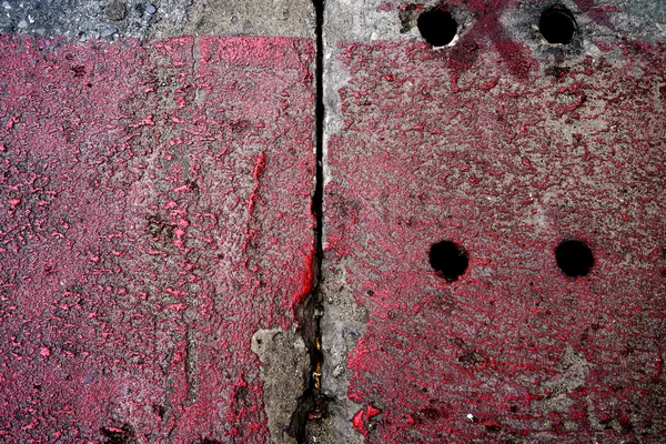 Underfoot: Painted blocks of concrete thumbnail