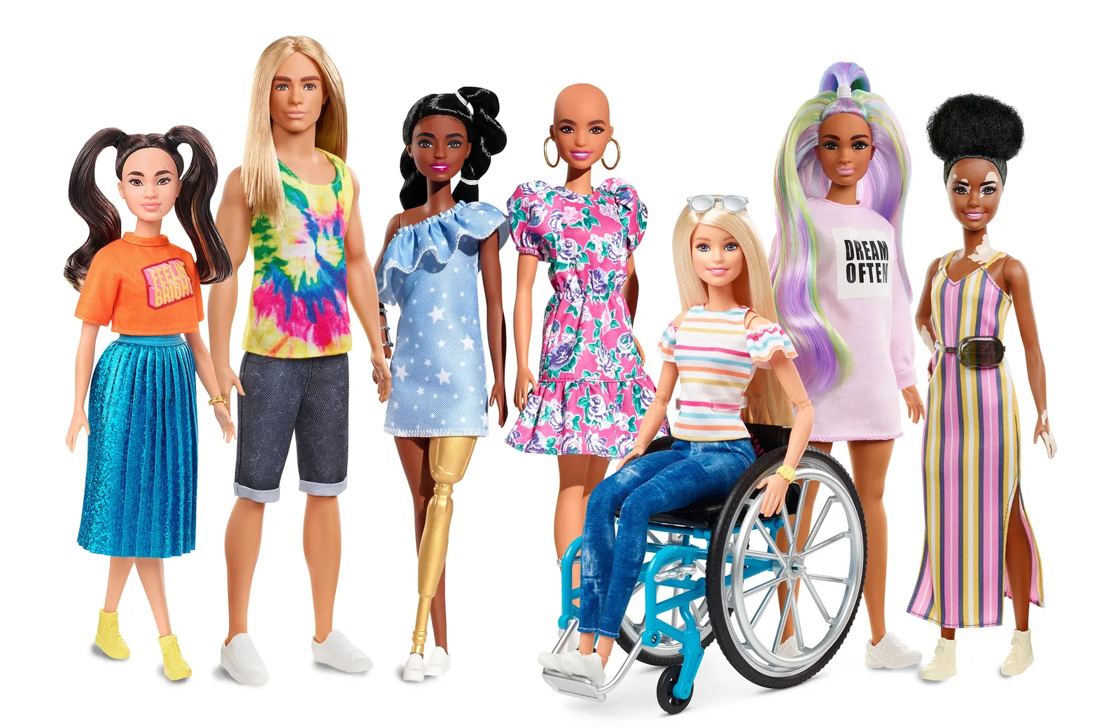 Meet the New Wave of More 'Diverse' Barbie Dolls